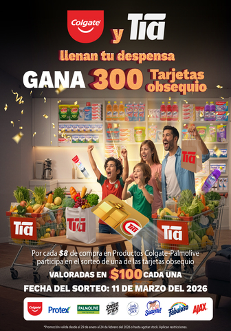 COLGATE Y TIA LLENAN TU DESPENSA